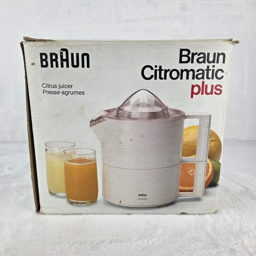 VTG Braun Citromatic Plus MPZ 5 Type 4173 Electric Citrus Juicer 16 oz Tested